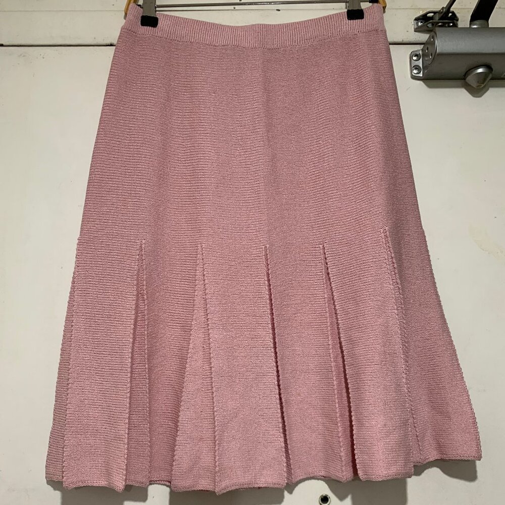 VINTAGE FRANCES BREWSTER WOOL BLEND MIDI SKIRTS SIZE M
